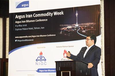 CEO of IME in Argus Iran Bitumen Conference